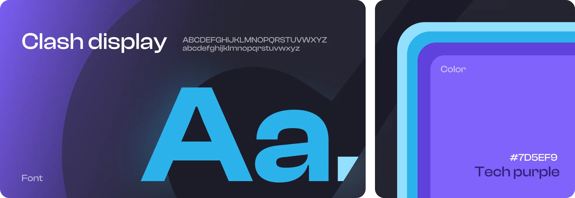 Identité visuelle : typographie et couleur