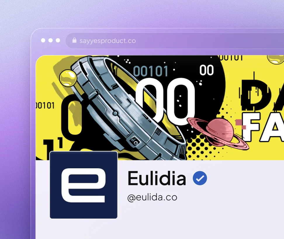 design d'une page web de réseau sociaux